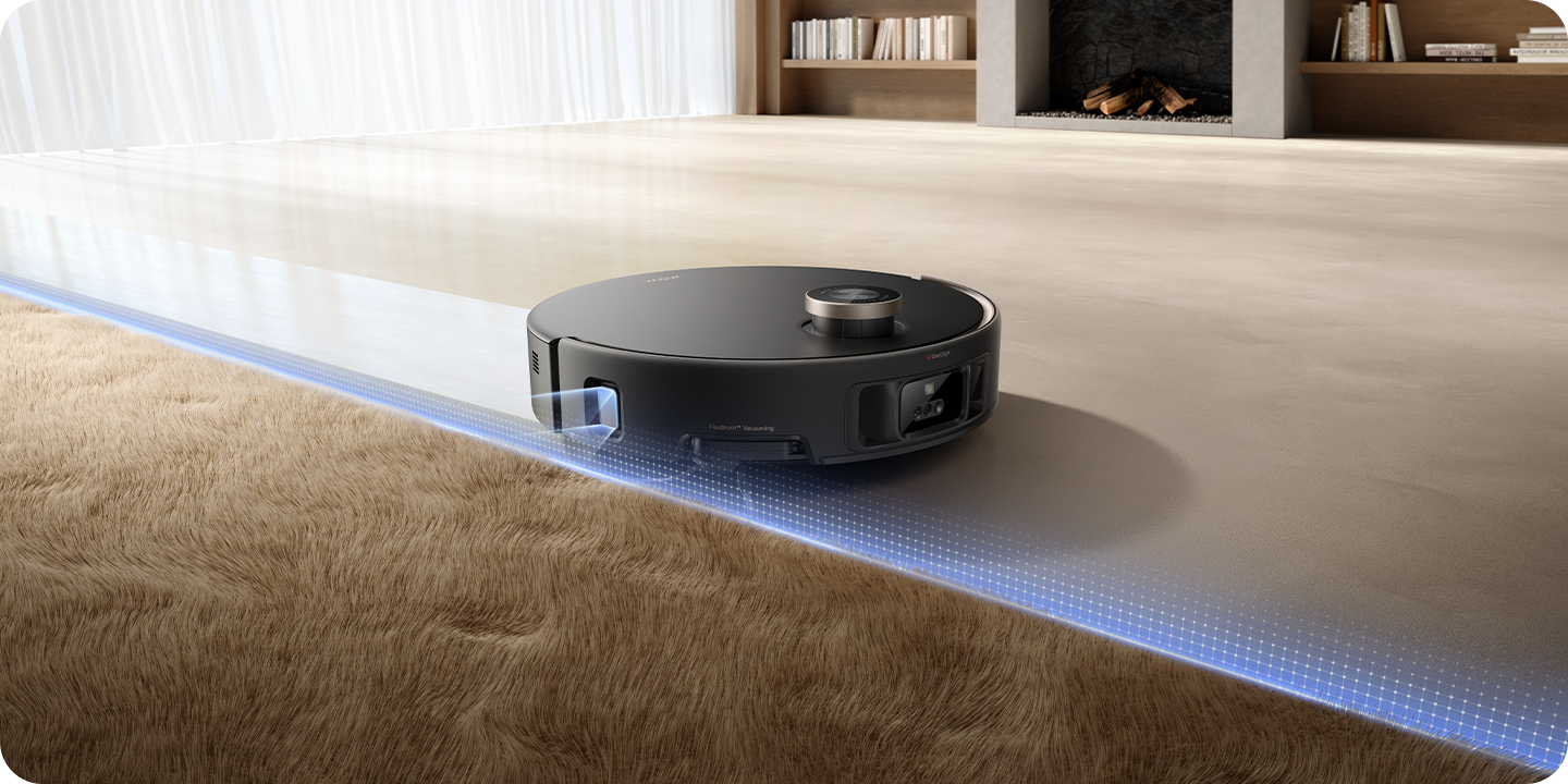 MOVA V50 Ultra Complete Schwarz Saug-Wisch-Roboter mit Reinigungsstation 24000 Pa