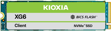 Kioxia XG6 512 GB M.2 3100 MB/s 32 Gbit/s 2280-S2 PCIe Gen3 x4 NVMe 1.3a BiCS FLASH TLC (KXG60ZNV512G)