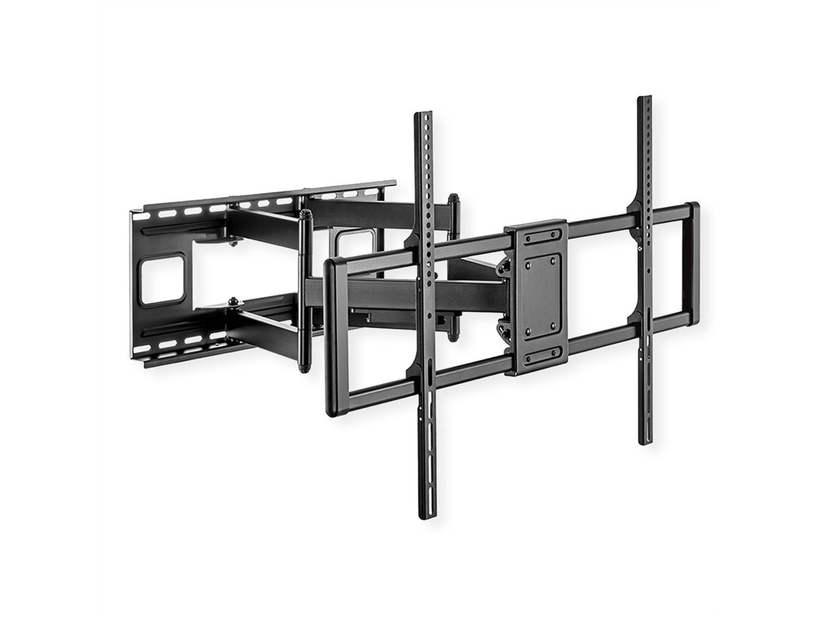VALUE Full-Motion TV-Wandhalterung 60"-120" bis 120 kg VESA 900x600 Schwarz