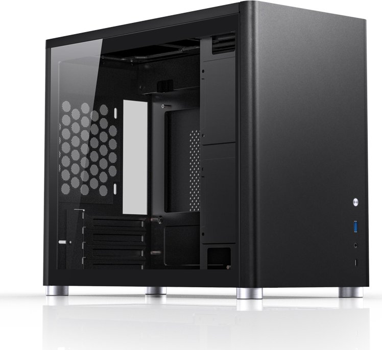 D30 mATX Gehäuse Tempered Glass (D30 black)