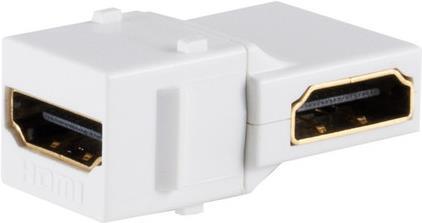 shiverpeaks ®-BASIC-S--Keystone Verbinder HDMI-A-Buchse 18Gbps, Winkel (BS08-10051)