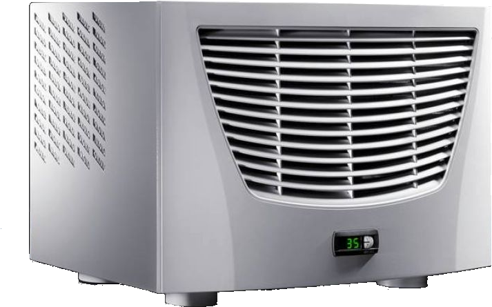 Rittal SK 3385.500 TopTherm PLUS Dachgerät 2000 W Comfortcontroller 230 V, 50/60 Hz RiNano-Beschichtung/Kondensatverdunstung, zur Montage auf dem Serverschrank 61576142K2, Dachaufbaukühlgerät Rittal TopTherm PLUS, Nutzkühlleistung 2000W, hellgrau RAL 7035 (3385.500)