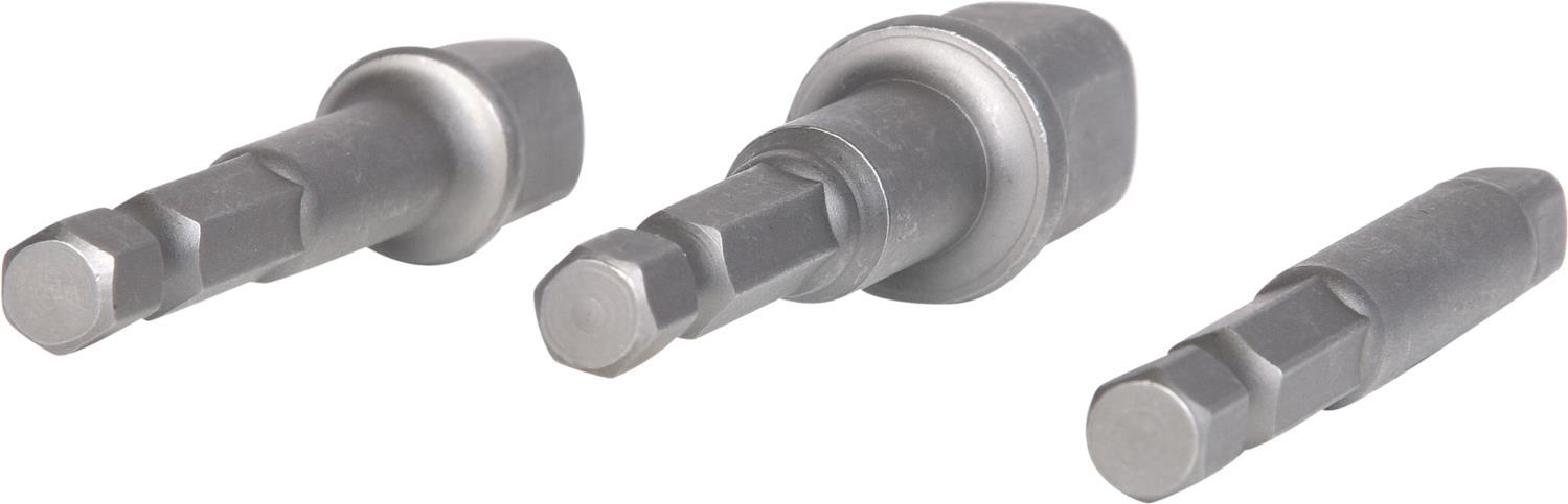 KS TOOLS 1/4" Vierkant-Adapter-Satz, 3-tlg. (514.1105)