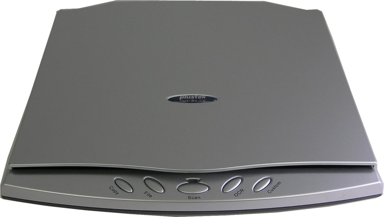 Plustek OpticSlim 550 Plus Flachbettscanner A5 1200 dpi USB 2.0 Silber