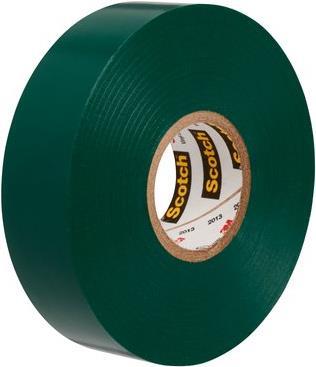 3M Deutschland PVC Elektro-Isolierband 19 mm x 20 m, grün Scotch 35 19x20 gn (7100238734)