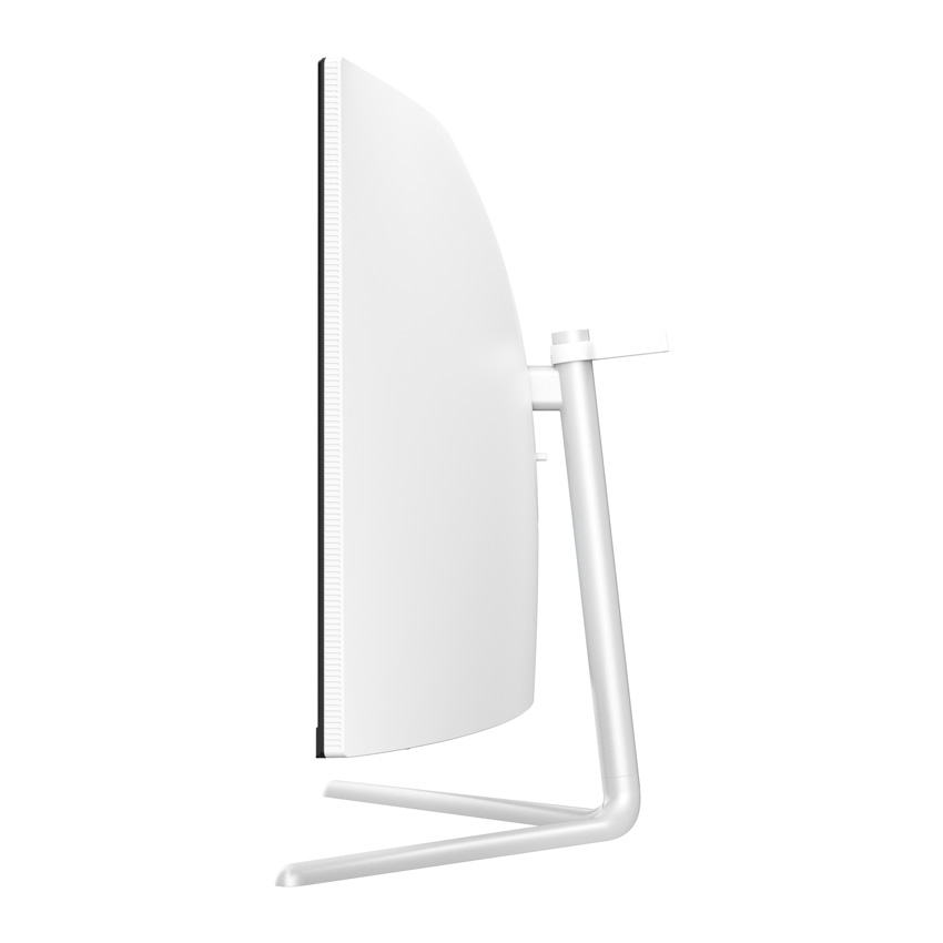 LC-Power LC-M34-UWQHD-100-C-V3 Curved Monitor 34" UltraWide Quad HD 100 Hz VA Weiß, Silber