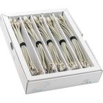 SLIM KAT6A 10 Gigabit Lightpatchkabel, 0,15m, U/FTP, Ø 3,8mm, grau, 50-Pack KAT6A LIGHT geschirmt (SLIM-LS-K6A 0.15 50)