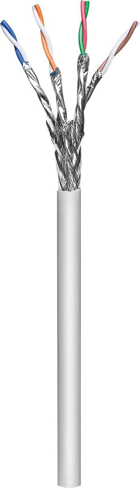 MicroConnect S/FTP CAT6a 100m Grey, LSZH (KAB031-100)