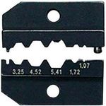 Knipex 97 49 50 Crimpeinsatz Koaxial-Steckverbinder RG174, RG58, RG188, RG316 Passend für Marke 97 43 200, 97 43 E, 97 43 E AUS, 97 43 E UK, 97 43 E US