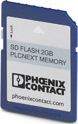 Phoenix Contact 1043501 SD FLASH 2GB PLCNEXT MEMORY SPS-Speichermodul 3.3 V/DC (1043501)