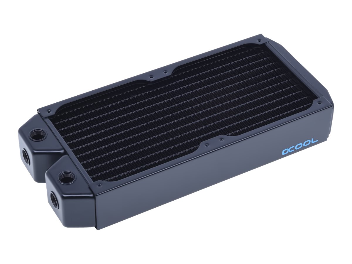 Alphacool NexXxoS XT45 Full Copper 240mm Radiator Schwarz