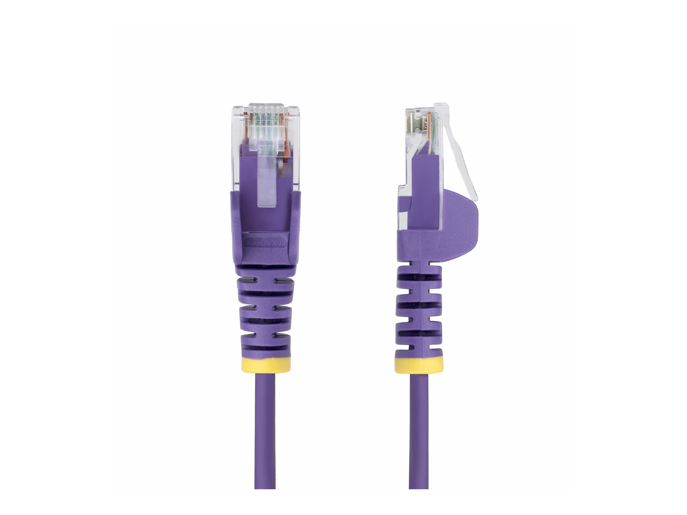 StarTech.com 3 m Slim CAT6 Ethernet-Kabel LSZH UTP 28 AWG RJ-45 Snagless Lila