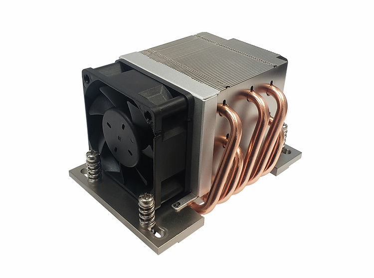 Dynatron A54 Prozessor-Luftkühler 2U Schwarz, Grau
