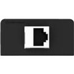 Kindermann 7457 000 523. Buchsen-Typ: RJ-45, Netzwerk-Kabel Kategorie: 6a. Produktfarbe: Anthrazit, Gehäusematerial: Kunststoff. Menge pro Packung: 1 Stück(e) (7457000523)