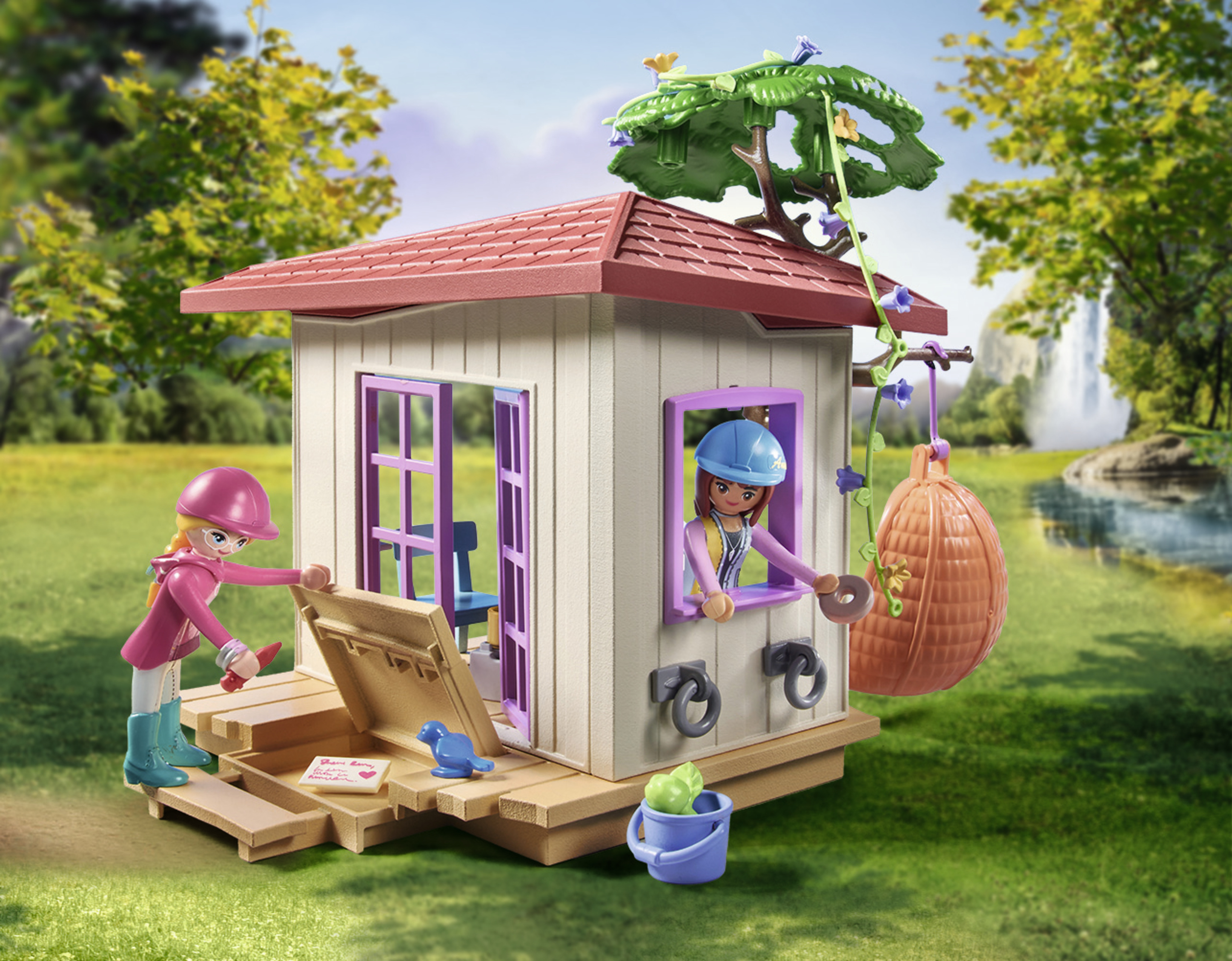 PLAYMOBIL 71638 Geheimes Clubhaus Pferdefans