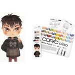 COPIC Ciao Warm Palette Starter Layoutmarker-Set farbsortiert 1,0 + 6,0 mm, 1 Set (220750211)