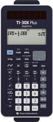 Texas Instruments TI-30X Plus MathPrint Taschenrechner Tasche Wissenschaftlicher Taschenrechner Schwarz (30XPLMP/TBL/3E1