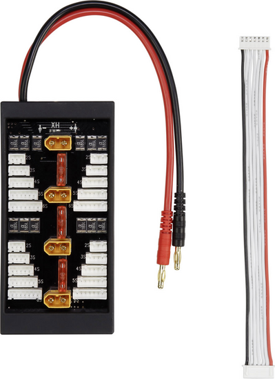 VOLTCRAFT LiPo Balancer Board Ausführung Ladegerät: XT60-Stecksystem Ausführung Akku: Bananenstecker Geeignet für Zellen: 2 - 6 VO (QS-PCB00013)