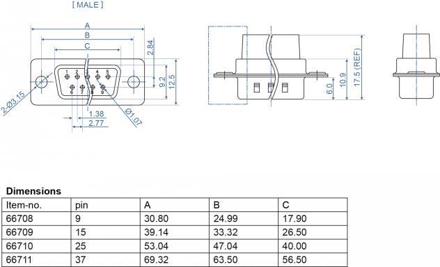 Delock Crimp-Gehäuse (66709)