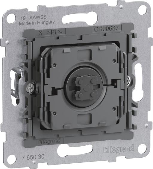 Legrand Einsatz Rolladenschalter Schwarz Metall 765030 (765030,0)