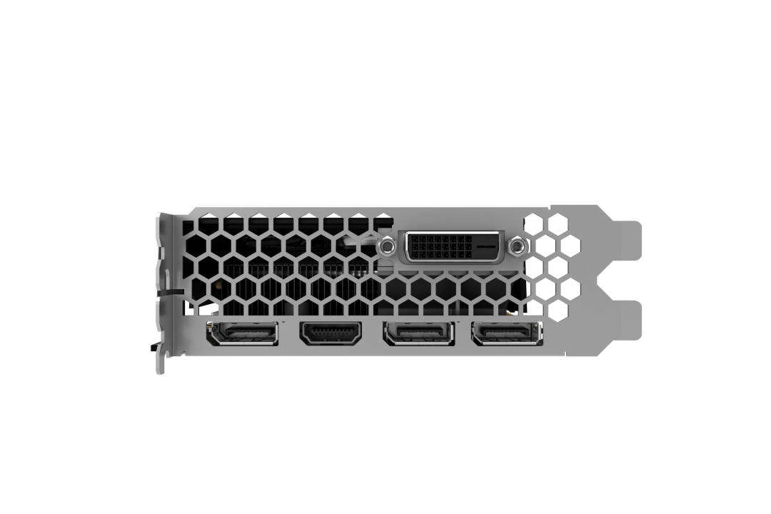Palit GeForce GTX 1080 Dual 8 GB GDDR5X Grafikkarte Schwarz