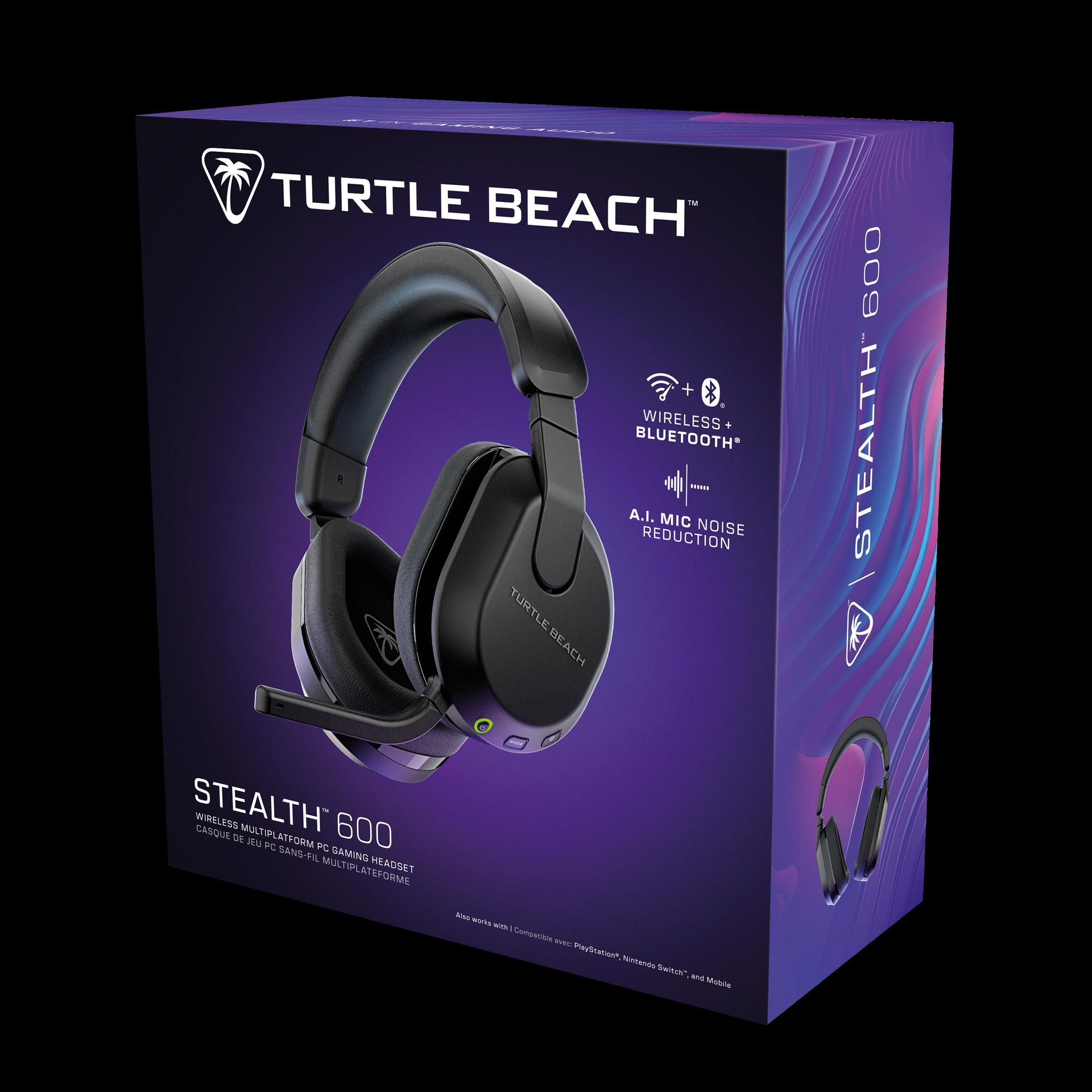 Turtle Beach Stealth 600 Gen 3 Headset Kabellos Stereo 80 h Schwarz