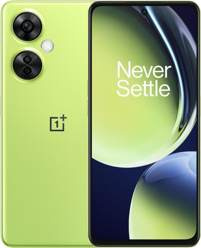 OnePlus Nord CE 3 Lite 5G 17,1 cm (6.72" ) Hybride Dual-SIM Android 13 USB Typ-C 8 GB 128 GB 5000 mAh Limette (5011102565)