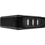 Lindy 4 Port USB Type C & A Smart Charger mit Power Delivery, 72W USB Power Delivery für USB-Geräte mit Typ-C-Anschluss & Aufladen mehrerer USB-Geräte (73329)