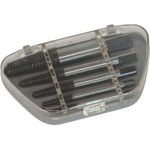 C.K Schraubenausbohrersatz, 5-teilig aus gehärtetem Chrom-Vanadium Stahl, Linksgewinde (T3062 01)