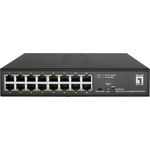 LevelOne GES-2216 Netzwerk-Switch Managed L2 Gigabit Ethernet (10/100/1000) Schwarz (GES-2216)