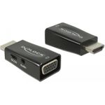 Delock Adapter HDMI-A Stecker > VGA Buchse mit Audio (65901)
