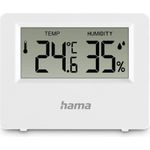 Hama Thermometer und Hygrometer Ebro, digital, für innen oder außen, Weiß (00222222)