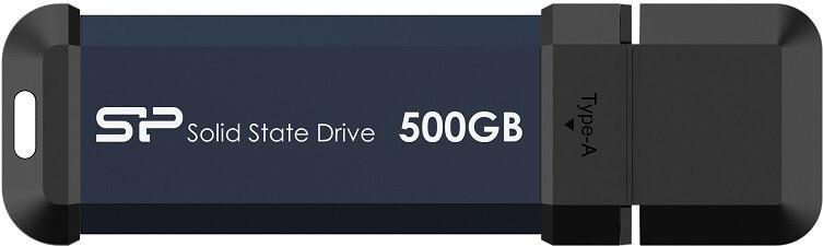 Silicon Power 500GB Portable-Stick-SSD USB 3.2 MS60 Black (SP500GBUF3S60V1B)