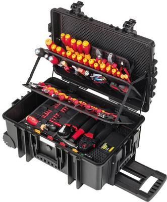 Wiha Werkzeugsortiment 115 tlg. für Elektriker im Schutzkoffer setbestückt (42069)