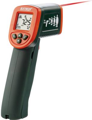 Extech IR267 Infrarot-Thermometer Optik 12:1 -50 bis +600 °C Kontaktmessung (IR267)