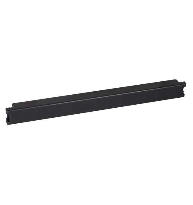 EFB-Elektronik 19" Blindplatte 1HE Snap-In Kunststoff Jet Black