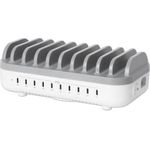 MANHATTAN 10-Port USB-Power Delivery-Ladestation 200W (102766)