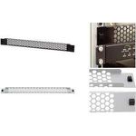 LogiLink 19" Belüftungsblende, werkzeuglos, 1 HE, schwarz für den 19" (482,3 mm) Einbau, zur Belüftung von 19" - 1 Stück (PN110B)