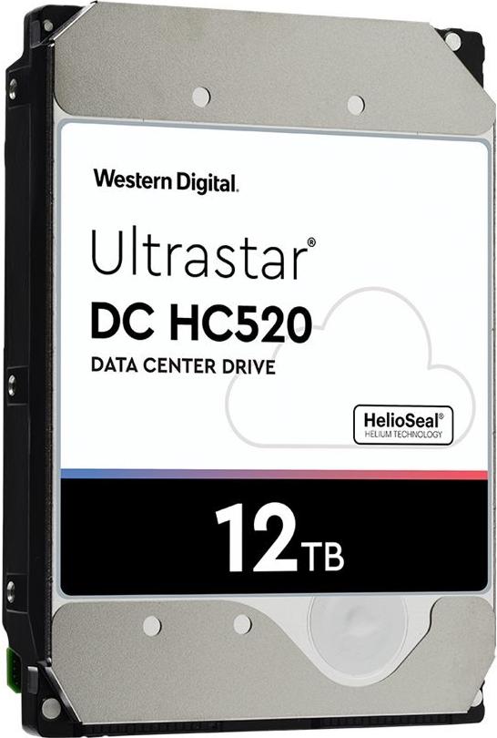 Western Digital WD Ultrastar DC HC520 HUH721212ALE600 12 TB 3.5" SATA 6Gb/s