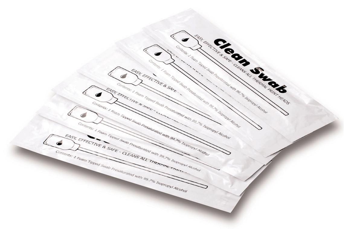 Zebra Preventive Maintenance Kit Druckkopfreiniger 6er Pack Weiß