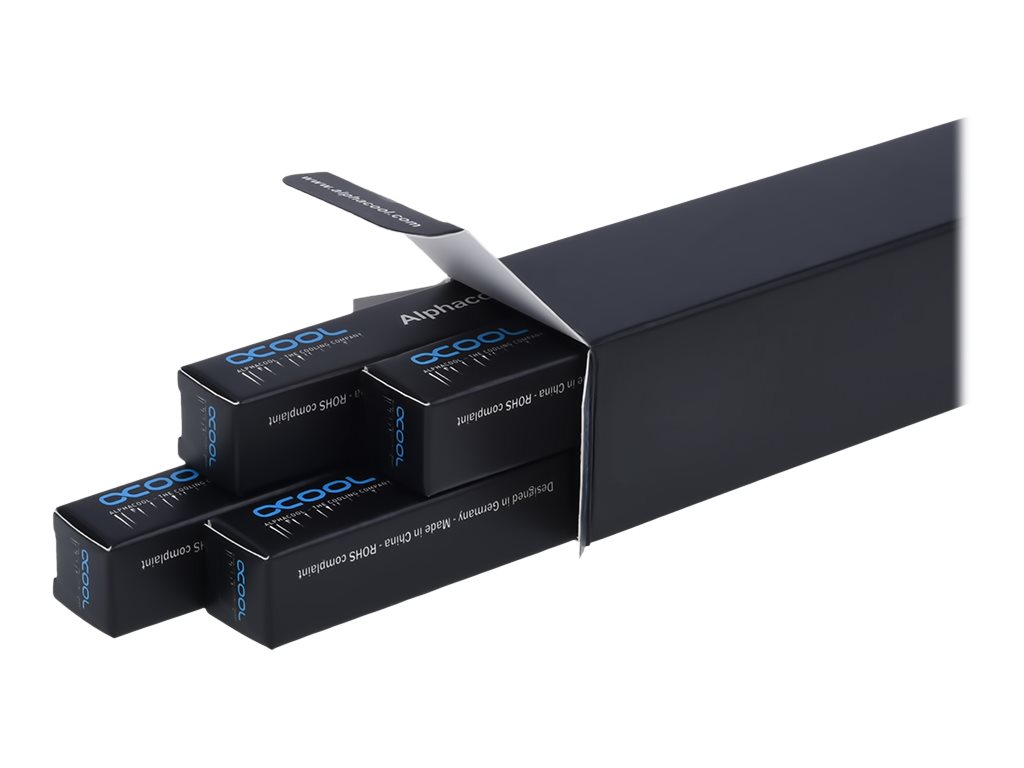 Alphacool HardTube 13/10 mm Acryl (PMMA) 80 cm 4er Set Klar