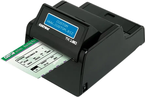 CUSTOM TK180 Etikettendrucker Direkt Wärme 300 x 300 DPI Kabelgebunden (911HL020900733)