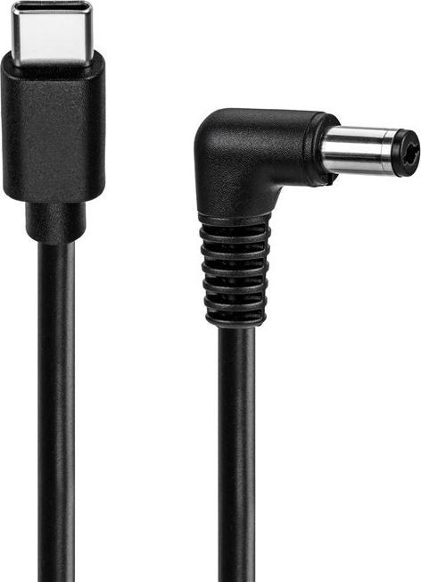 Goobay USB-C -auf-DC-Kabel 5 V/3 A 1 m -> DC-Stecker 5.50 x 2.50 (78969)