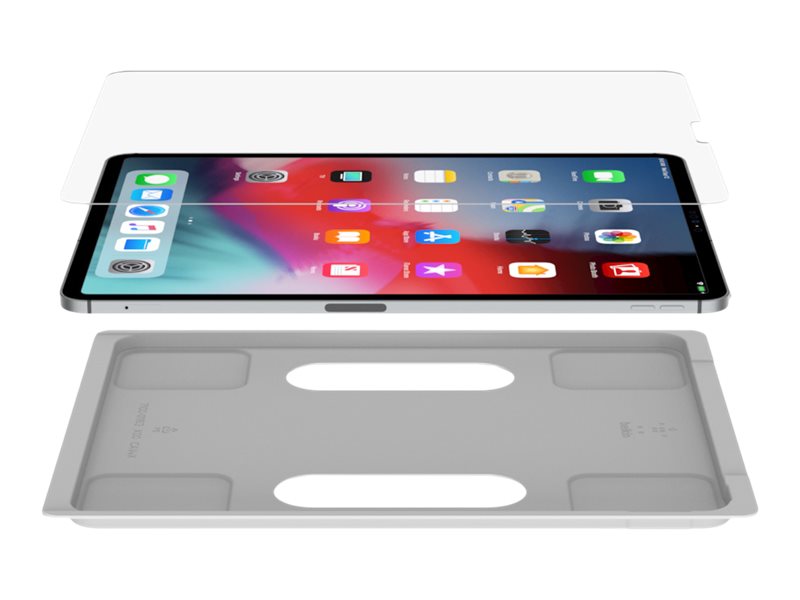 Belkin SCREENFORCE TemperedGlass Displayschutzglas für iPad Pro 12,9" (2018) Transparent