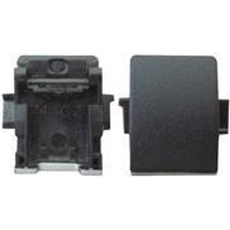 HP Anschlussabdeckung Schwarz Packung mit 20 917396-001 