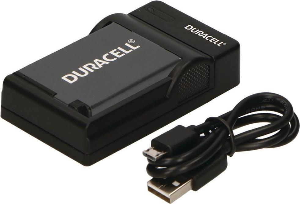 Duracell DRF5982 Ladegerät Schwarz Batterieladegerät für innen (DRF5983)