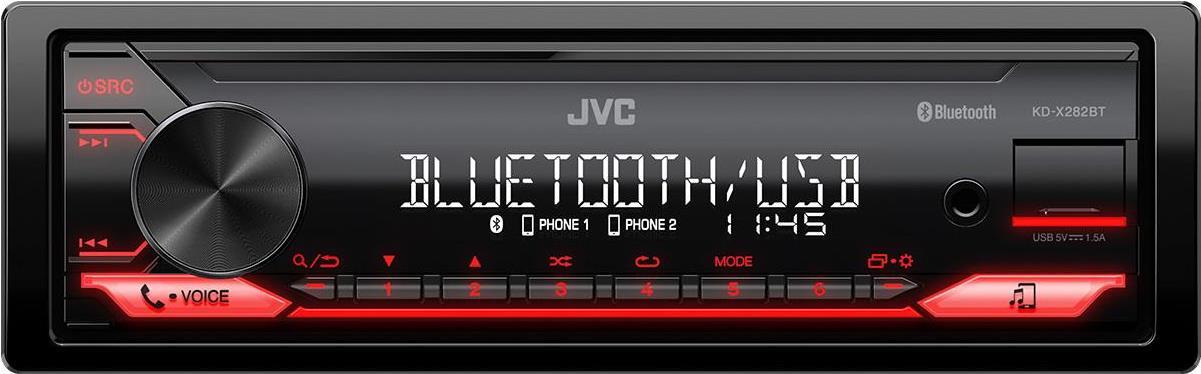 JVC KD-X282BT - USB, JVC Remote App, Android Music, Bluetooth, AUX Autoradio