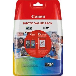 Canon PG-540 XL/CL-541XL Photo Value Pack - 2er-Pack - Hohe Ergiebigkeit - Sc...