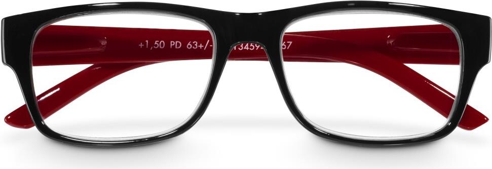 Hama 00096209 Modische Brille Unisex Rechteck Vollrand Schwarz (00096209)