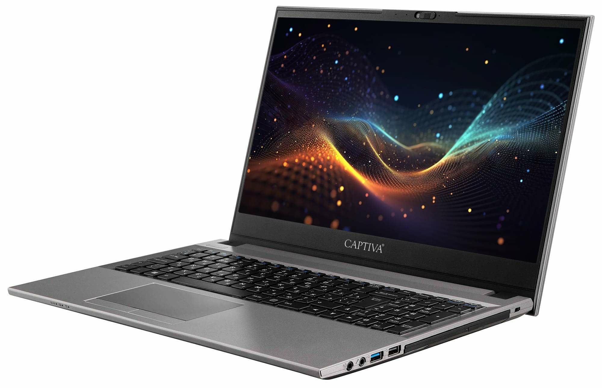 CAPTIVA Business/Office I10-0765GE 15.6" Intel Core i7 16 GB RAM 1 TB SSD Silber